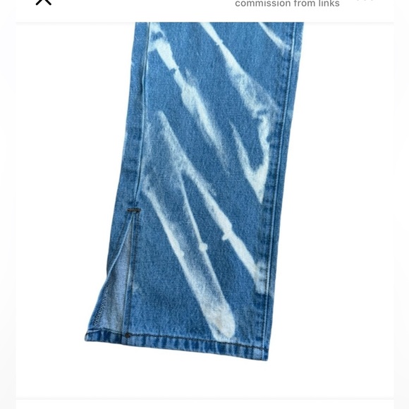 Lioness Alabama Jean Tie Dye Denim High Wasted size S - Picture 2 of 6